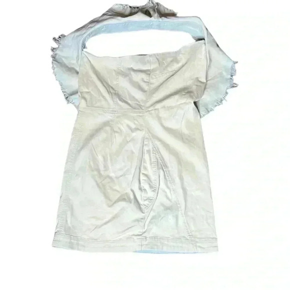 Blank NYC Raw Hem Halter Mini Dress Size M - Picture 1 of 8